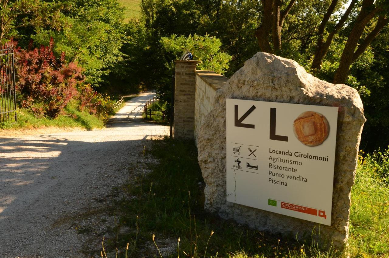 Agriturismo Girolomoni - Locanda Isola del Piano Eksteriør billede
